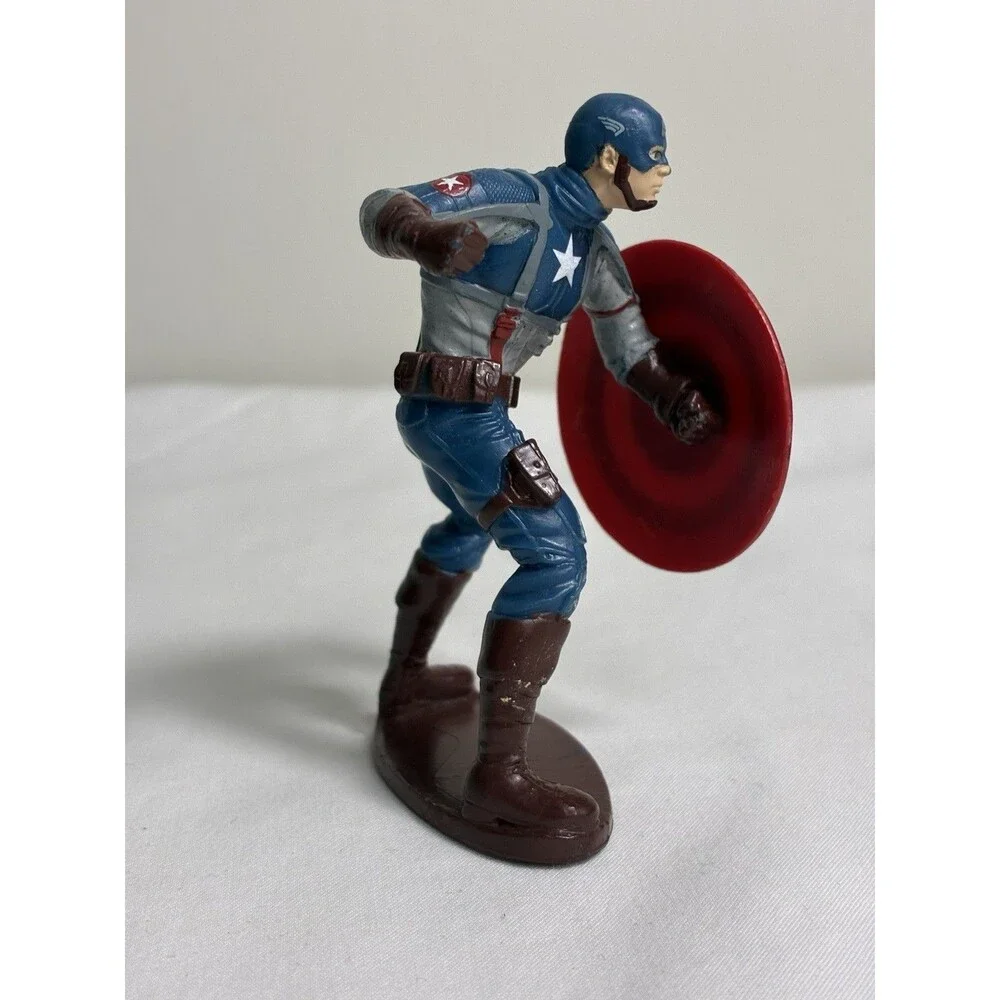 Marvel Captain America Figure Cake Topper 3.5
